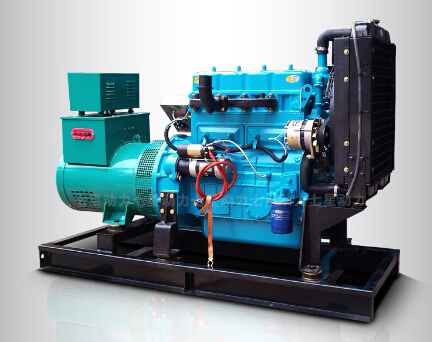 海勃湾上柴30kw大型柴油发二手电机组
